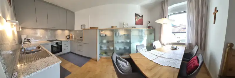 Küche der Ferienwohnung